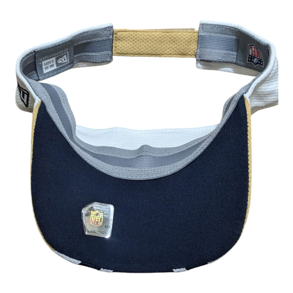 St Louis Rams New Era Visor Hat Golf Tennis White Open Cap Unisex Adjustable - Picture 4 of 6